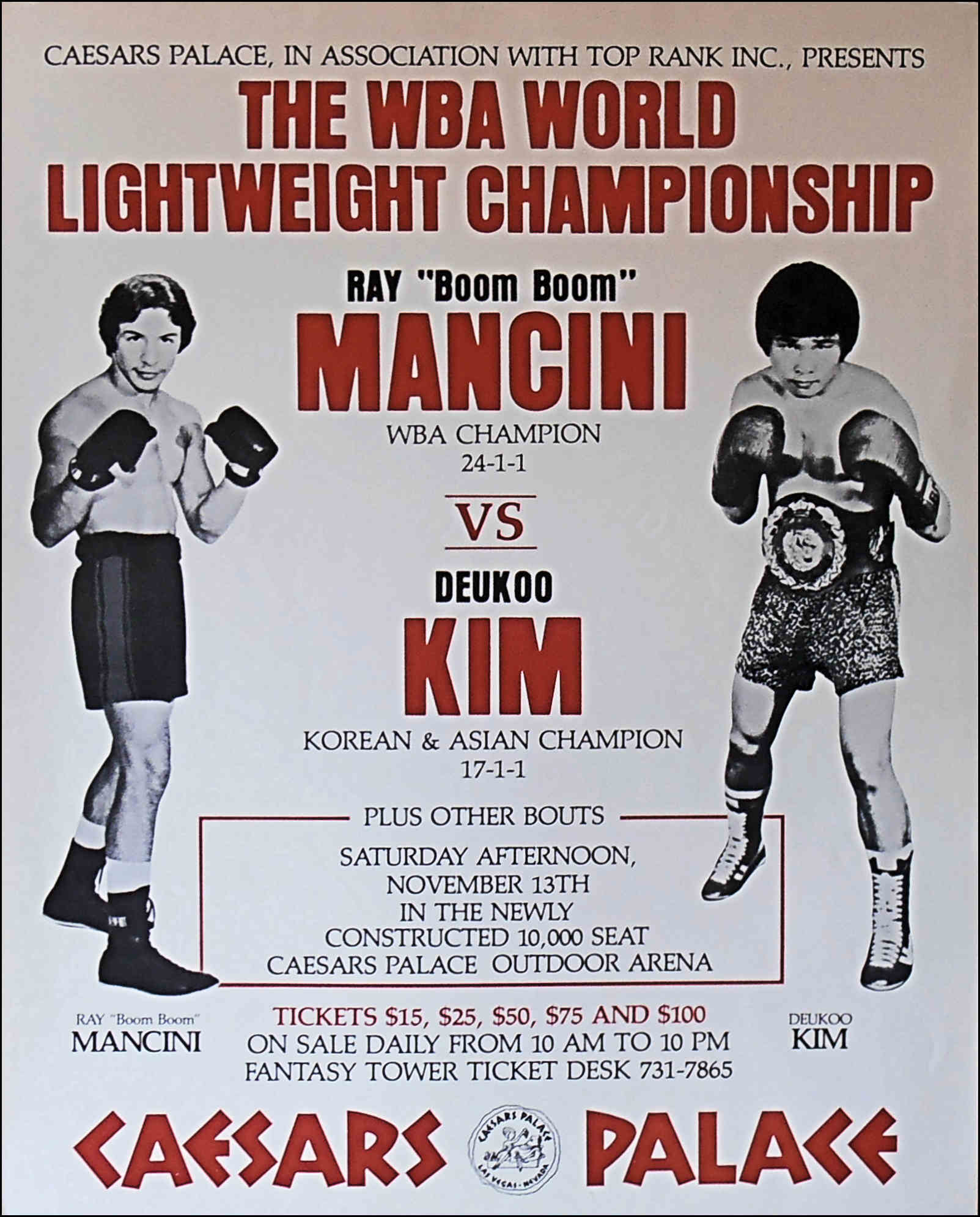 Boom Boom' Mancini promotes Ohio boxing, recalls career and Kim fight