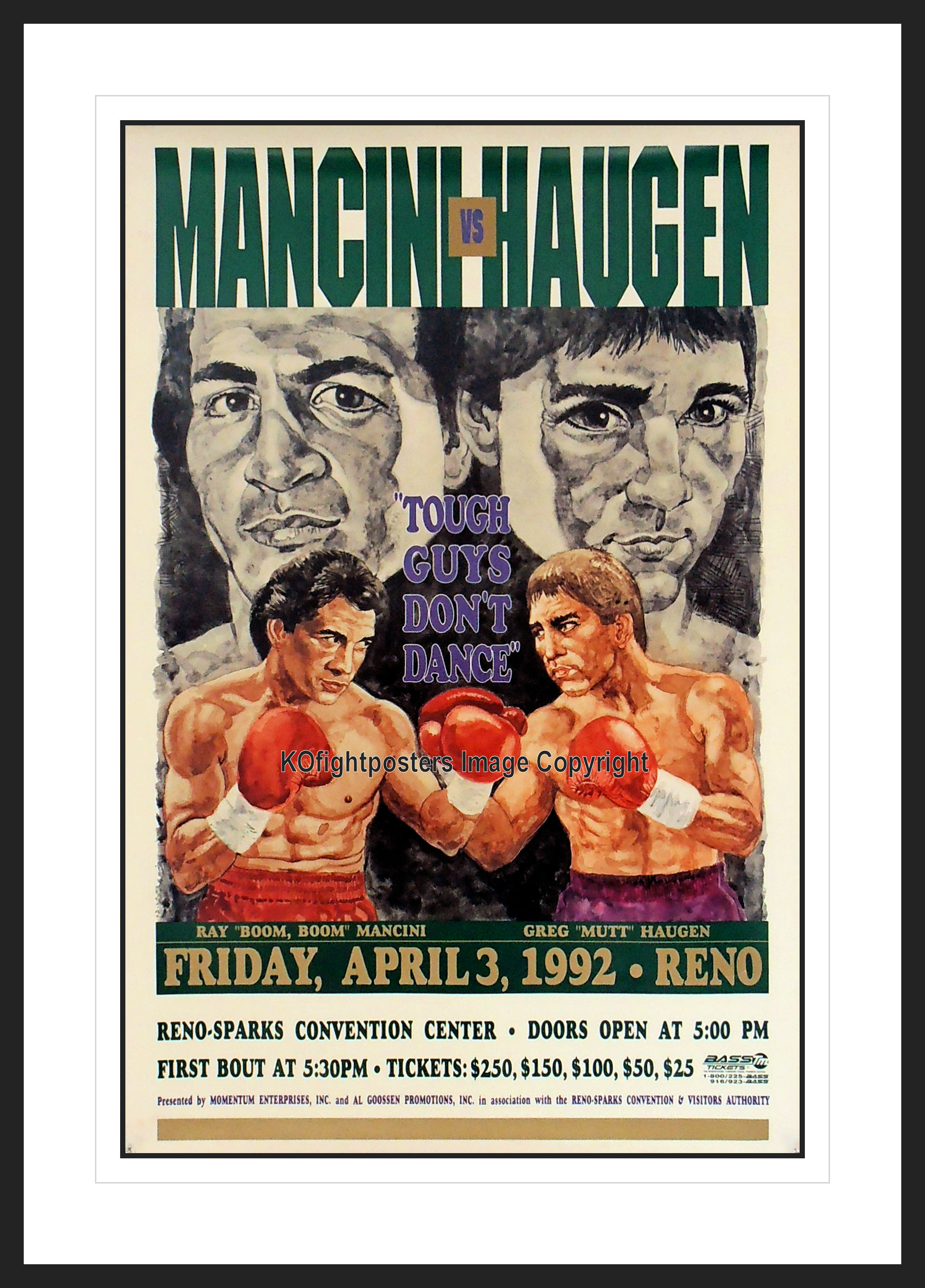 Ray Mancini fights on boxing DVDs